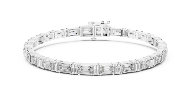Bracelet GLBR-0113 - White Gold - Image