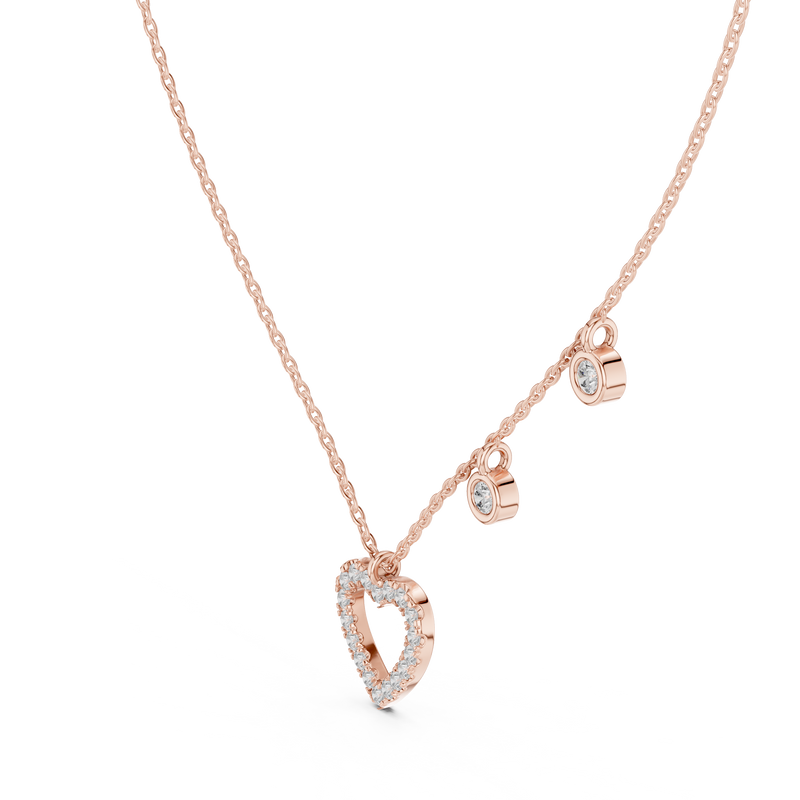 Necklace GNK-0001@7 - Rose Gold - Image