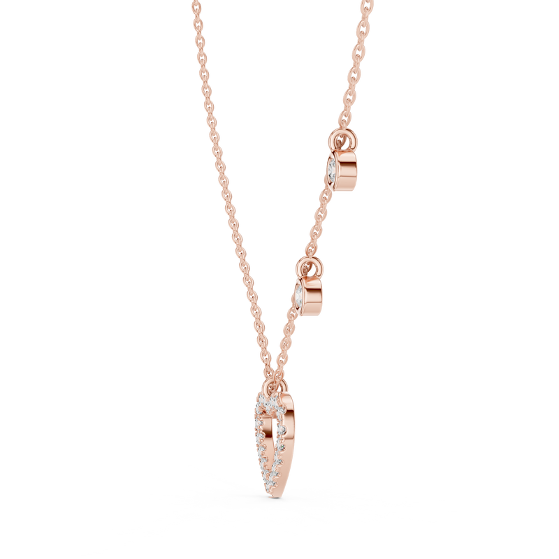 Necklace GNK-0001@7 - Rose Gold - Image