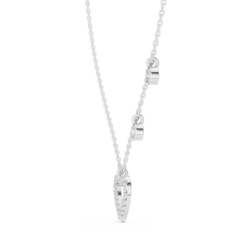 Necklace GNK-0001@7 - White Gold - Image