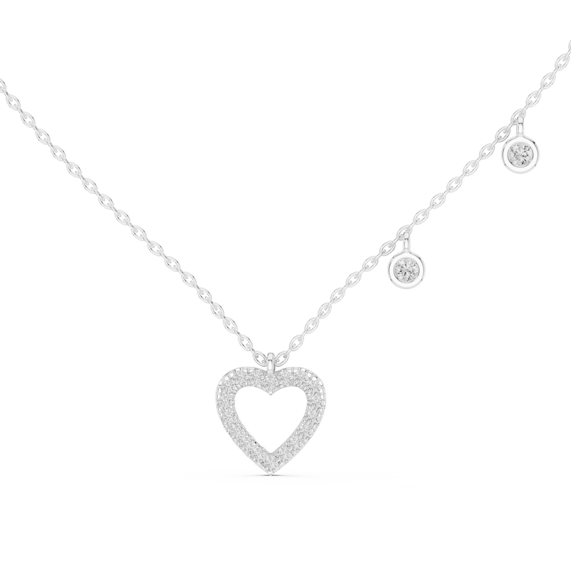 Necklace GNK-0001@7 - White Gold - Image