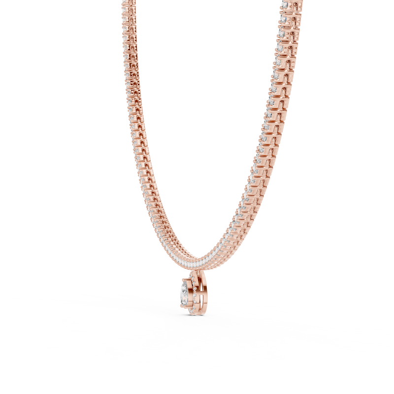 Necklace GNK-0002@7 - Rose Gold - Image