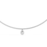 Necklace GNK-0002@7 - White Gold - Image