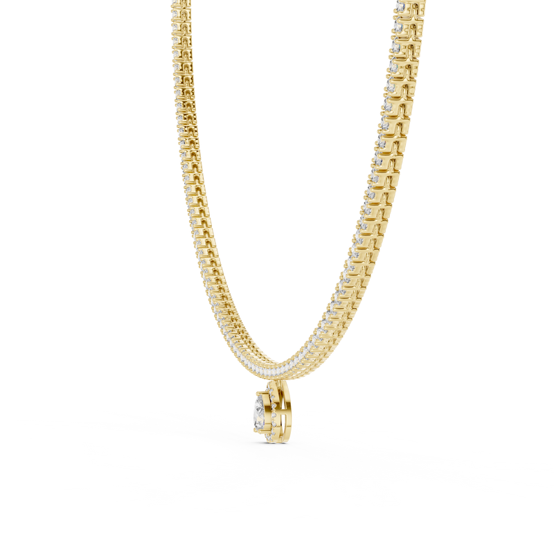 Necklace GNK-0002@7 - Yellow Gold - Image