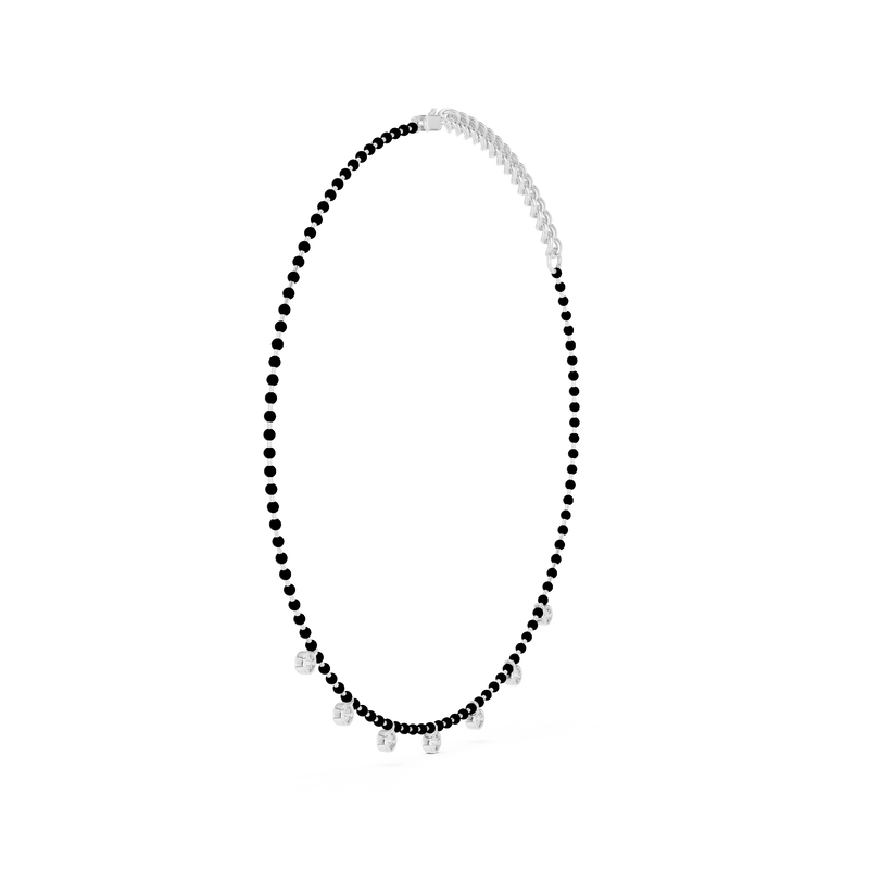 Necklace GNK-0009 - White Gold - Image