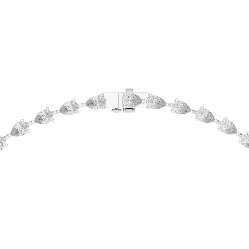 Necklace GNK-0017@7 - White Gold - Image