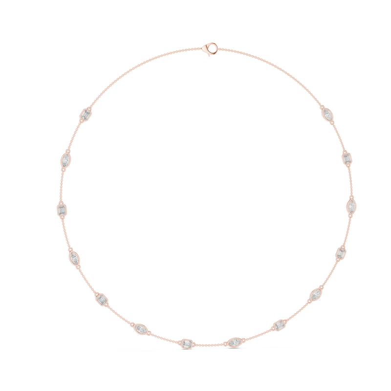 Necklace GNK-0018@7 - Rose Gold - Image