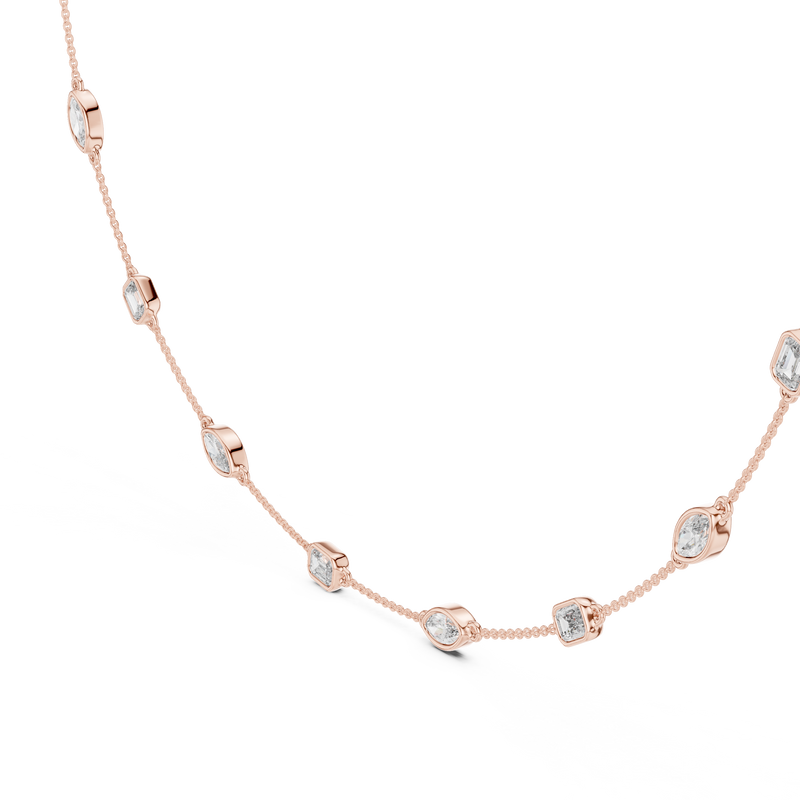 Necklace GNK-0018@7 - Rose Gold - Image