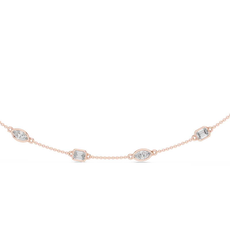 Necklace GNK-0018@7 - Rose Gold - Image