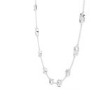 Necklace GNK-0018@7 - White Gold - Image