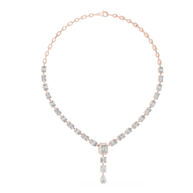 Necklace GNK-0021@7 - Rose Gold - Image