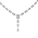 Necklace GNK-0021@7 - White Gold - Image