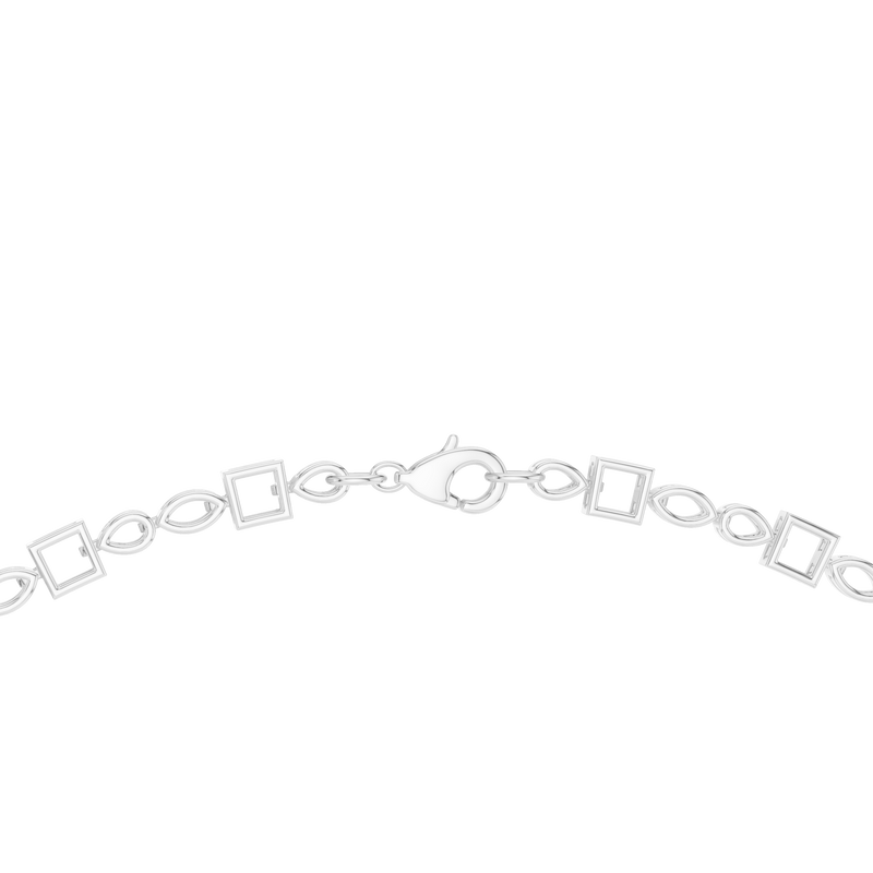 Necklace GNK-0023@7 - White Gold - Image