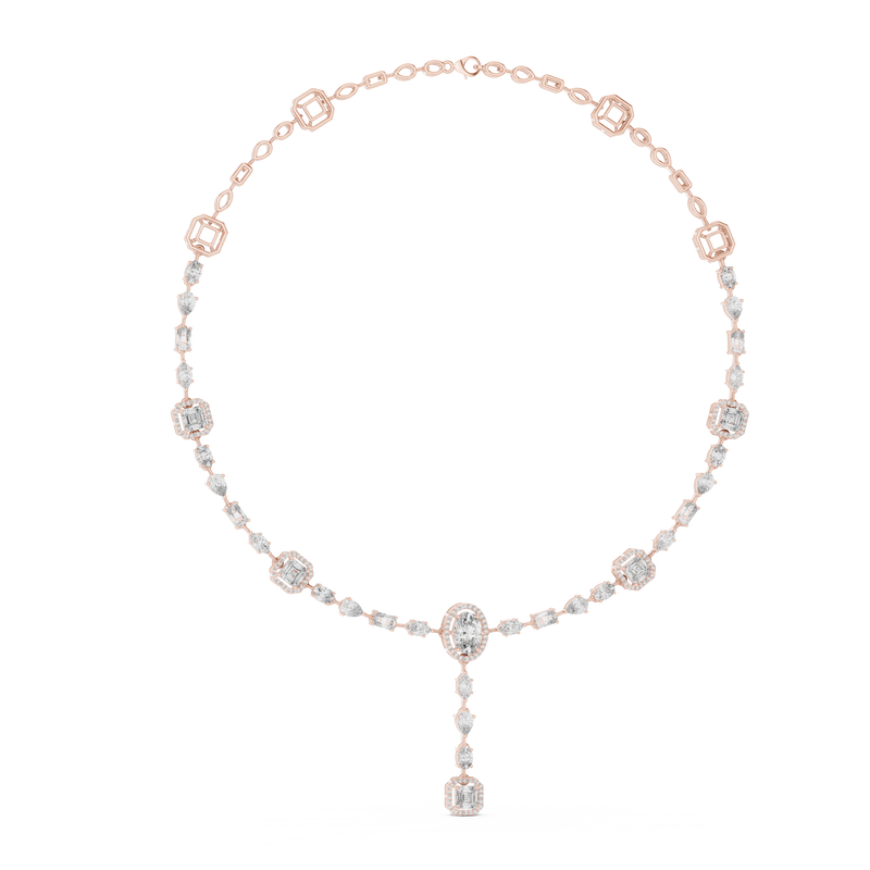 Necklace GNK-0025@7 - Rose Gold - Image