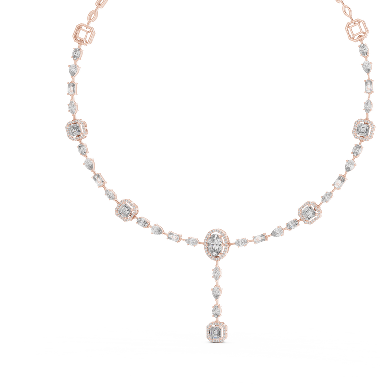Necklace GNK-0025@7 - Rose Gold - Image
