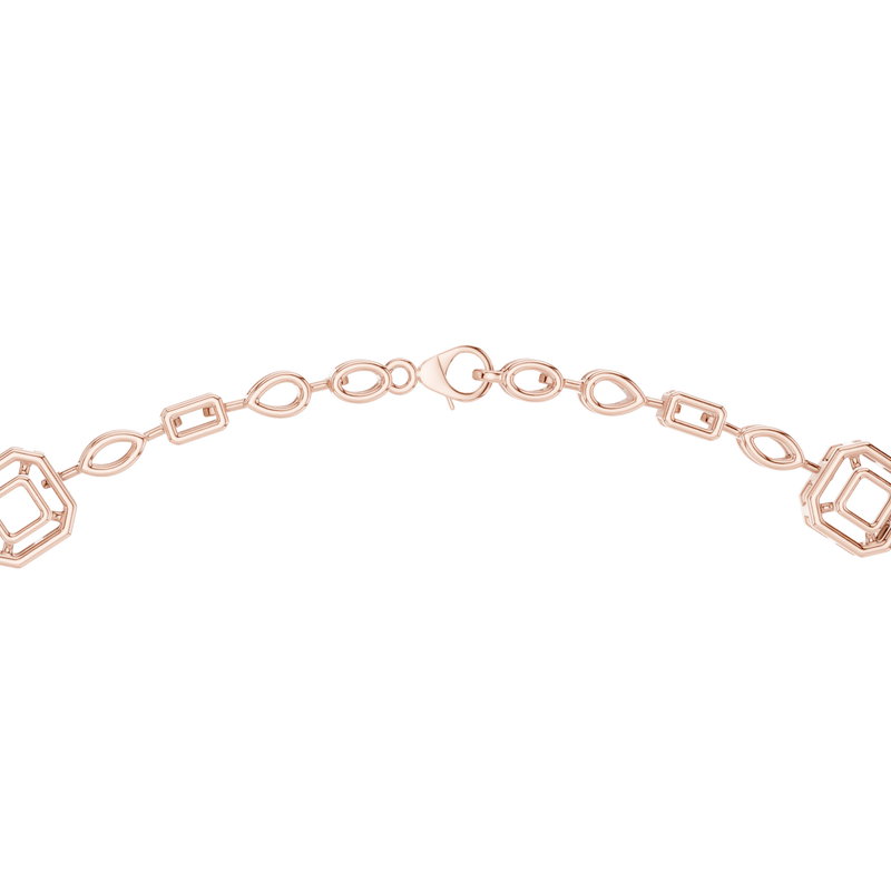 Necklace GNK-0025@7 - Rose Gold - Image