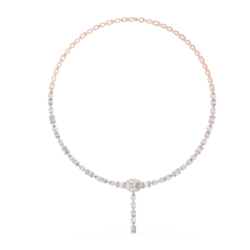 Necklace GNK-0027 - Rose Gold - Image