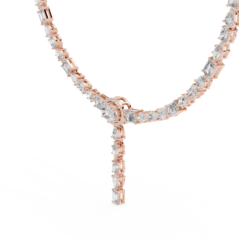 Necklace GNK-0027 - Rose Gold - Image