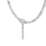 Necklace GNK-0027 - White Gold - Image