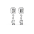 Earring GNK-0028@7 - White Gold - Image