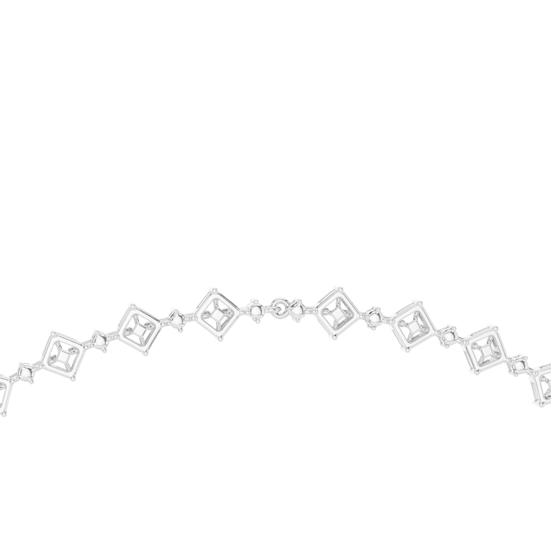 Necklace GNK-0029 - White Gold - Image