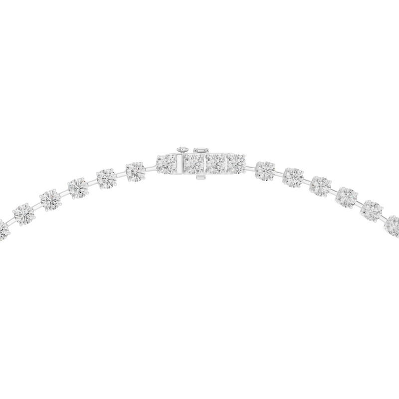 Necklace GNK-0046@7 - White Gold - Image