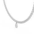 Necklace GNK-0048@7 - White Gold - Image