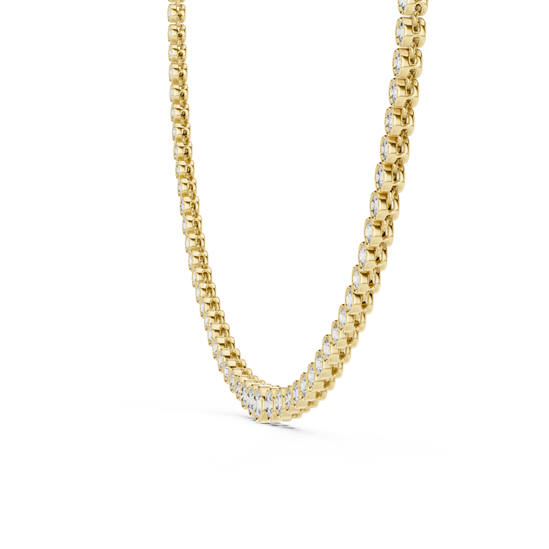 Necklace GNK-0049@7 - Yellow Gold - Image