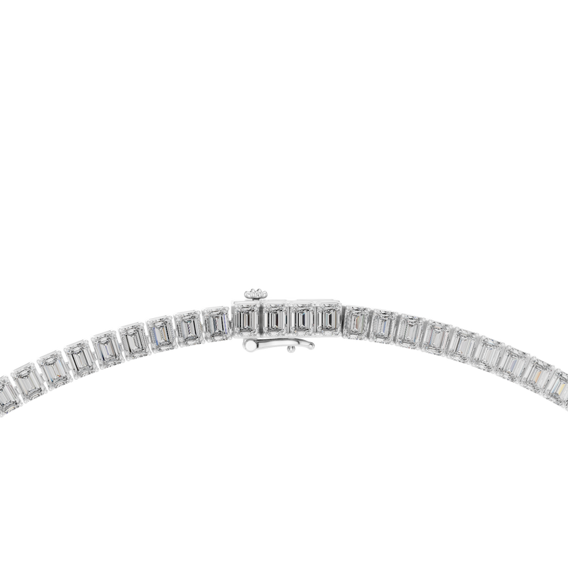 Necklace GNK-0051@7 - White Gold - Image