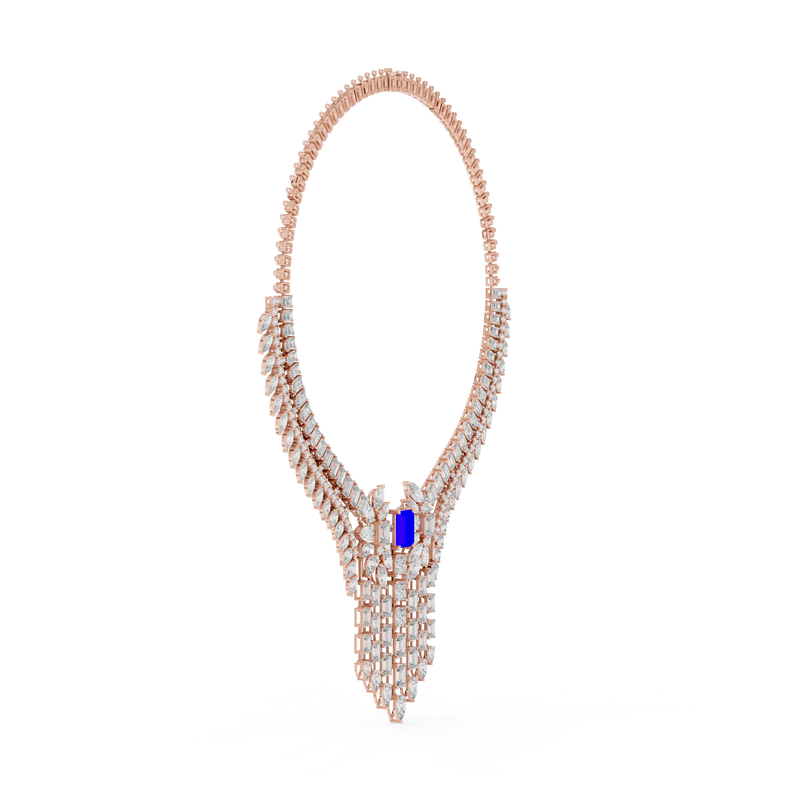 Necklace GNK-0053@7 - Rose Gold - Image