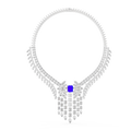 Necklace GNK-0053@7 - White Gold - Image