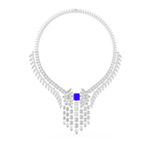 Necklace GNK-0053@7 - White Gold - Image