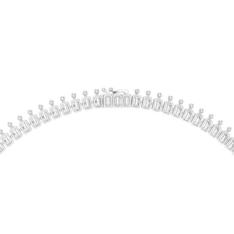 Necklace GNK-0053@7 - White Gold - Image