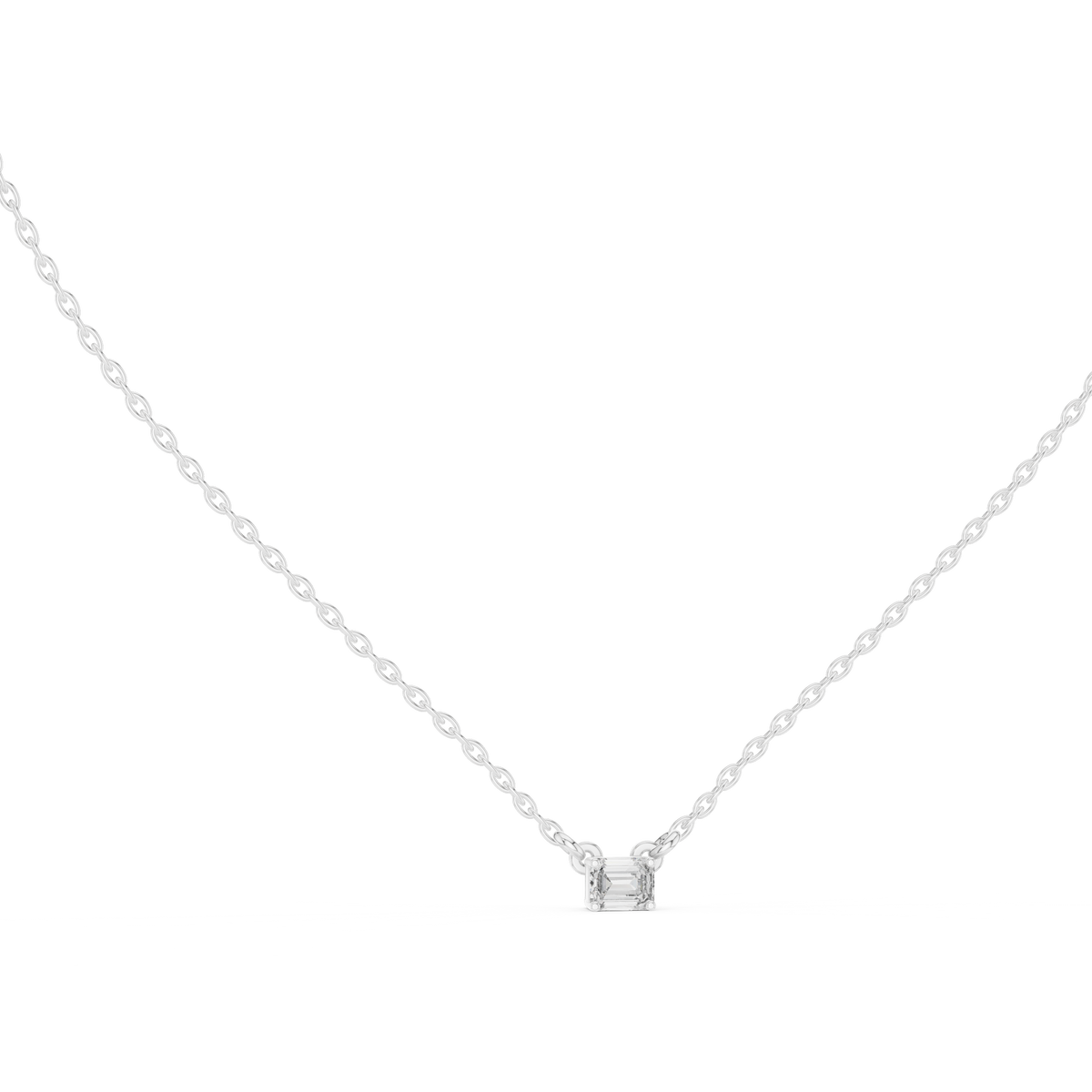 Pendant GPD-0001 - White Gold - Image