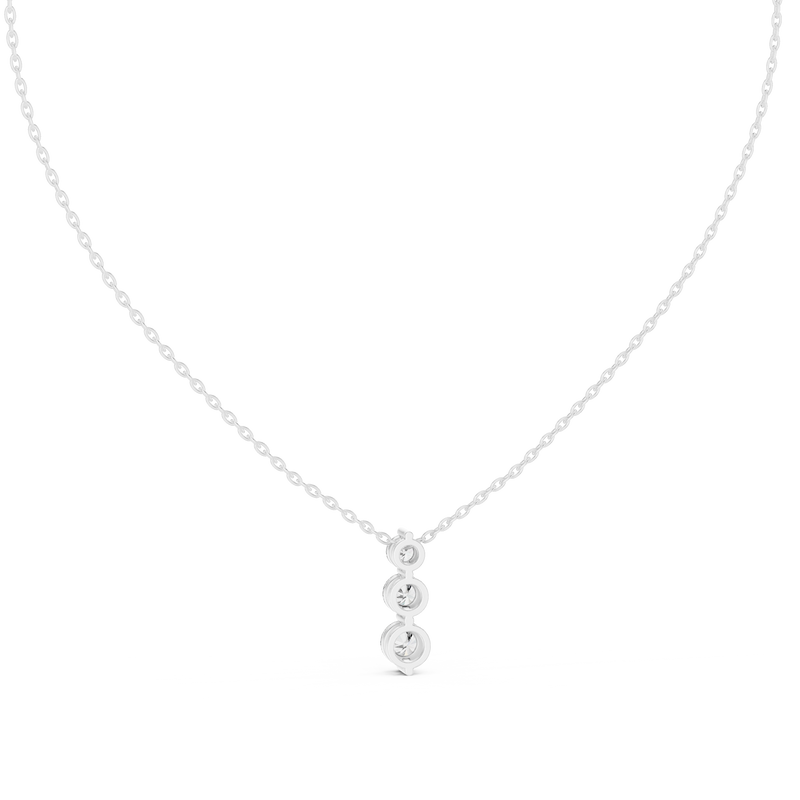 Pendant GPD-0004 - White Gold - Image