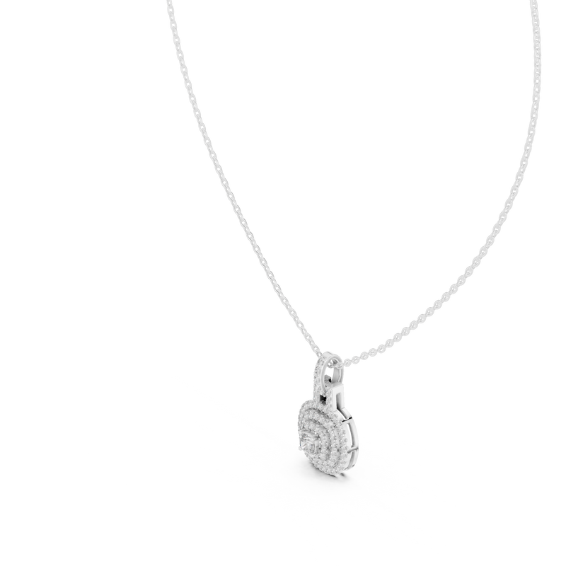 Pendant GPD-0005 - White Gold - Image