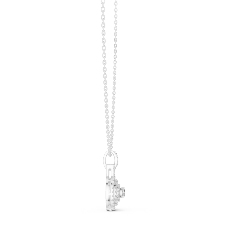 Pendant GPD-0005 - White Gold - Image