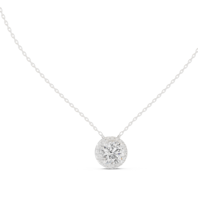 Pendant GPD-0007 - White Gold - Image
