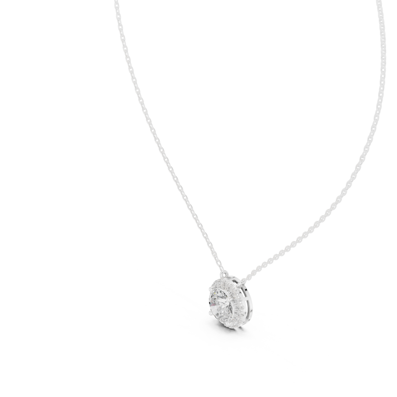 Pendant GPD-0007 - White Gold - Image