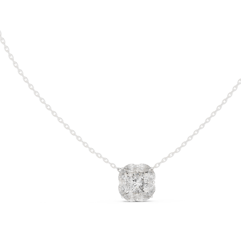 Pendant GPD-0009 - White Gold - Image