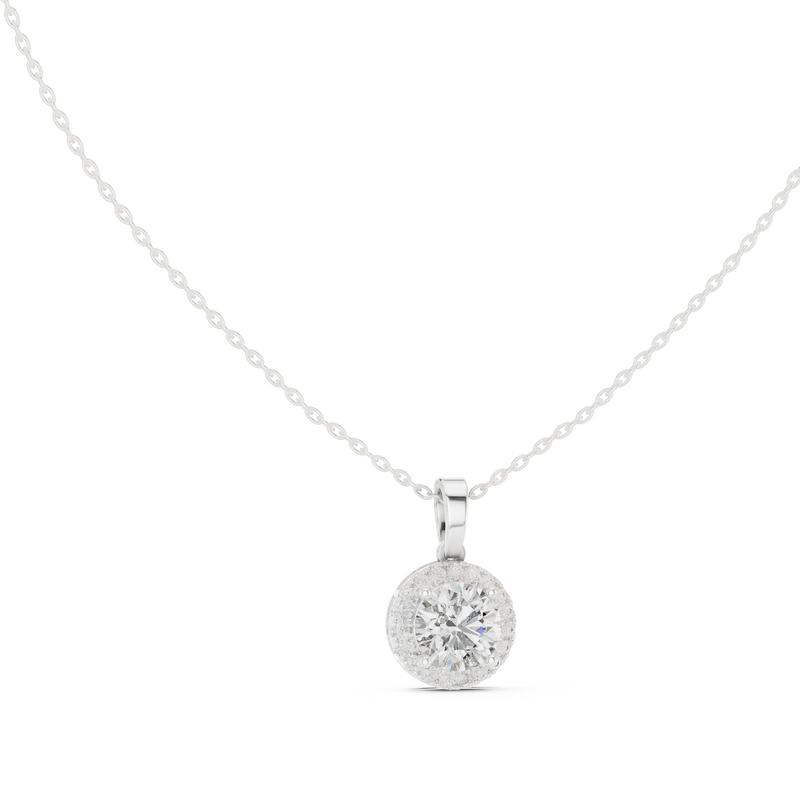 Pendant GPD-0012@7 - White Gold - Image