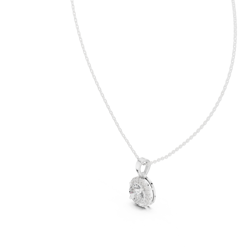 Pendant GPD-0012@7 - White Gold - Image