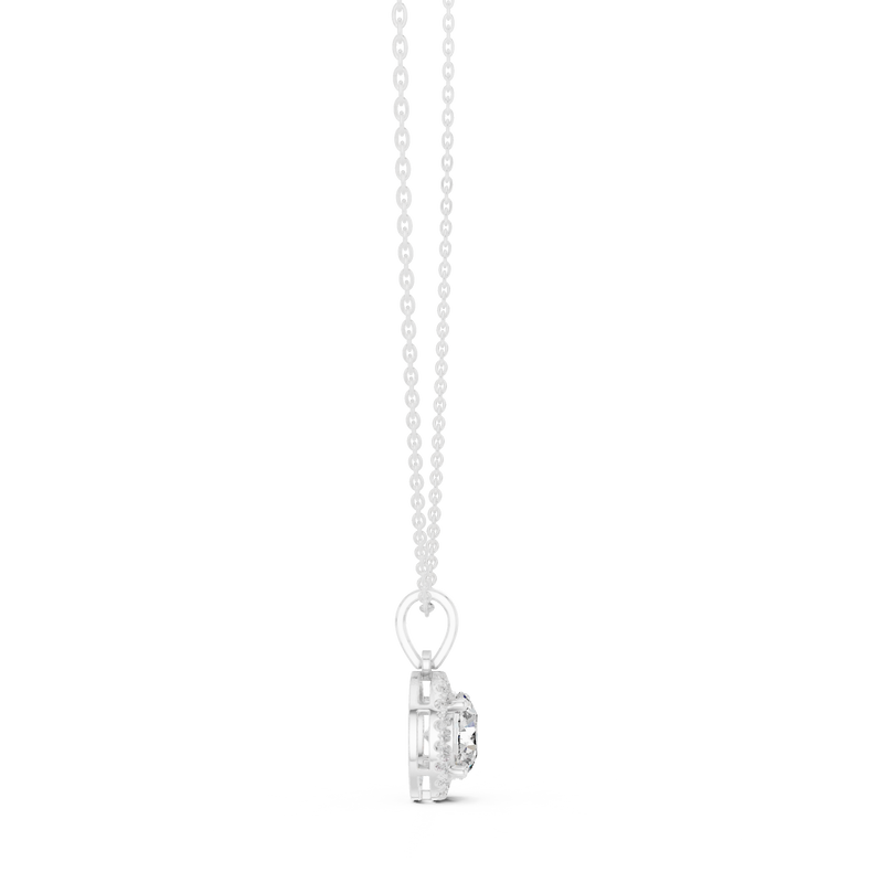 Pendant GPD-0012@7 - White Gold - Image