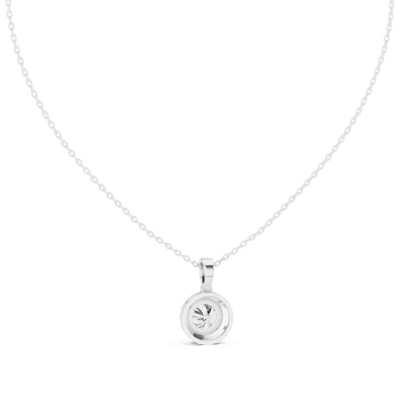Pendant GPD-0012@7 - White Gold - Image