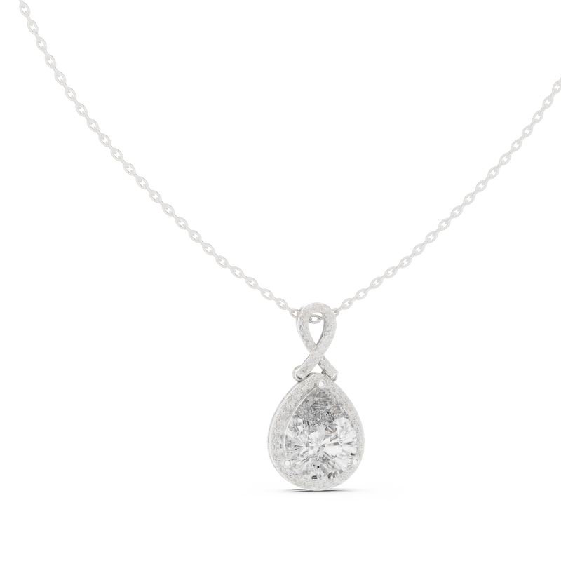 Pendant GPD-0014@7 - White Gold - Image