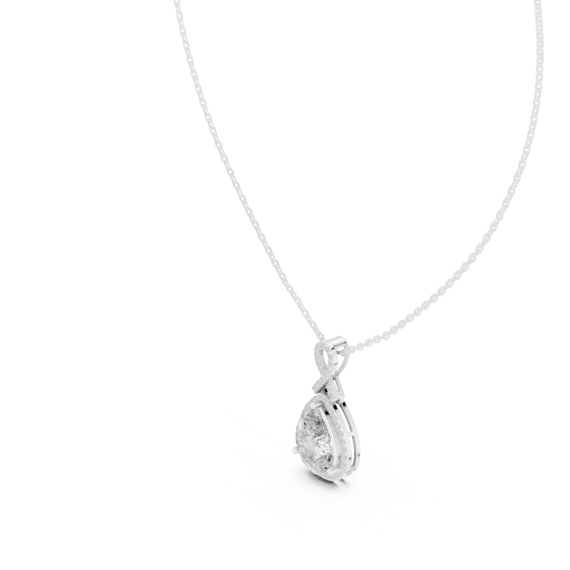 Pendant GPD-0014@7 - White Gold - Image