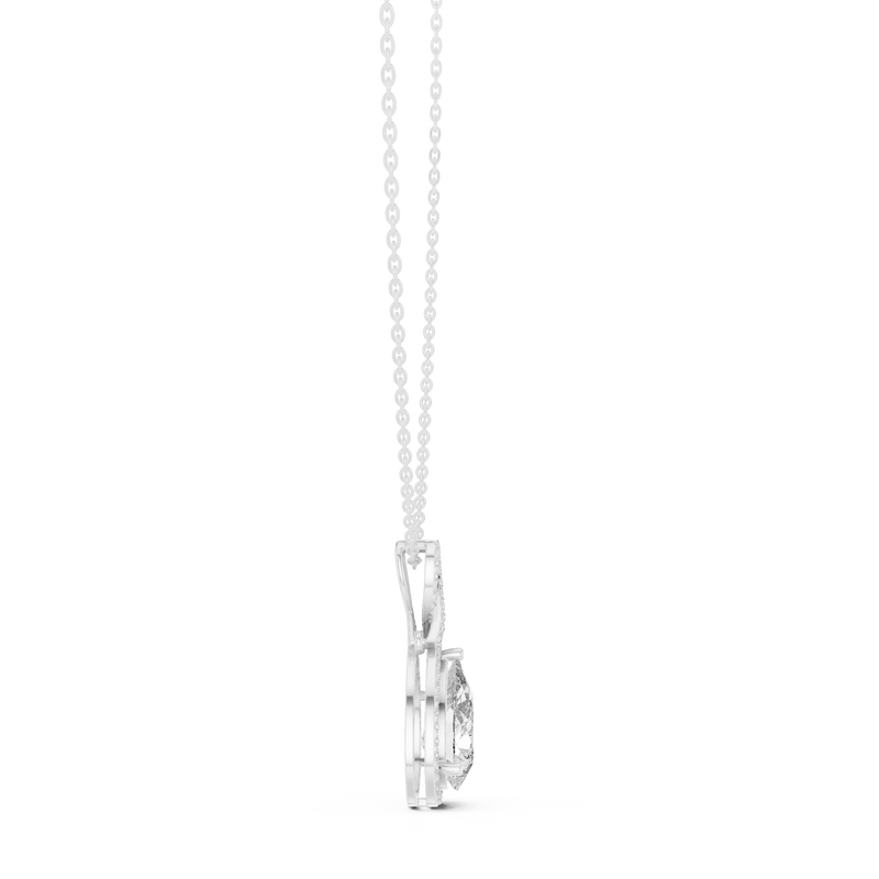 Pendant GPD-0014@7 - White Gold - Image