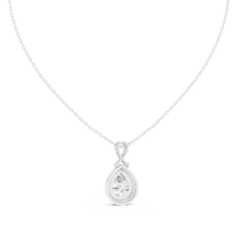 Pendant GPD-0014@7 - White Gold - Image