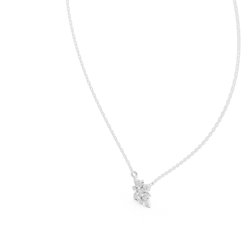 Pendant GPD-0015@7 - White Gold - Image