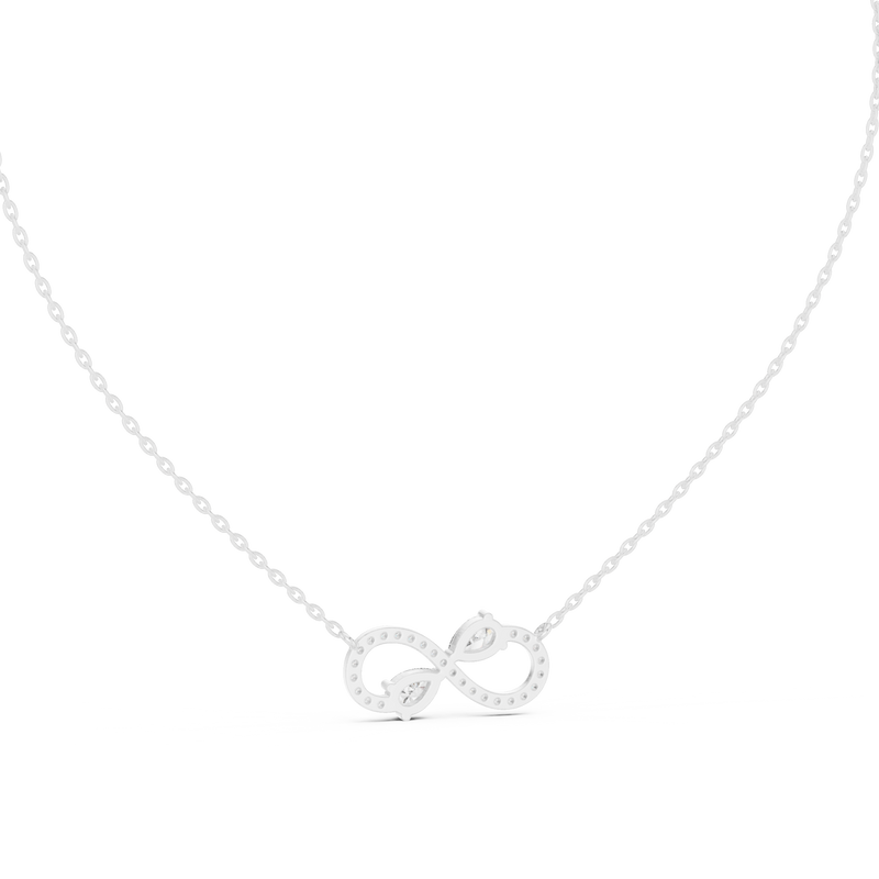 Pendant GPD-0016@7 - White Gold - Image